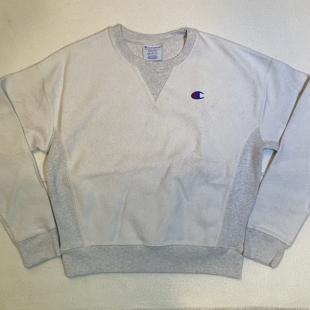 Vintage‎ Champion Reverse Weave Sweater Pullover Fleece Retro 90s Mens Size M
